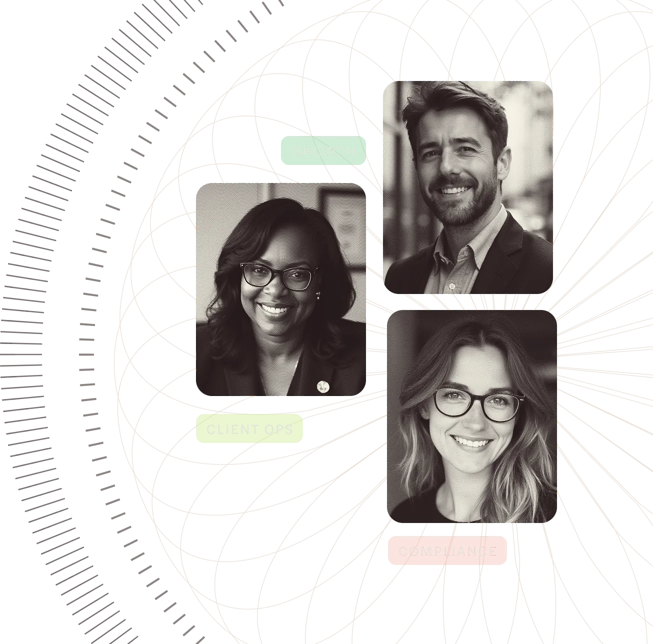 Advisor support team collaboration