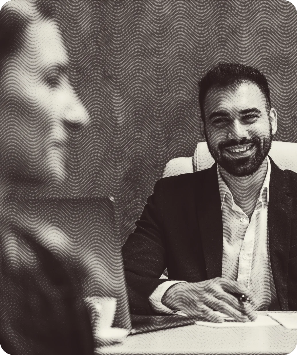 Financial advisor meeting