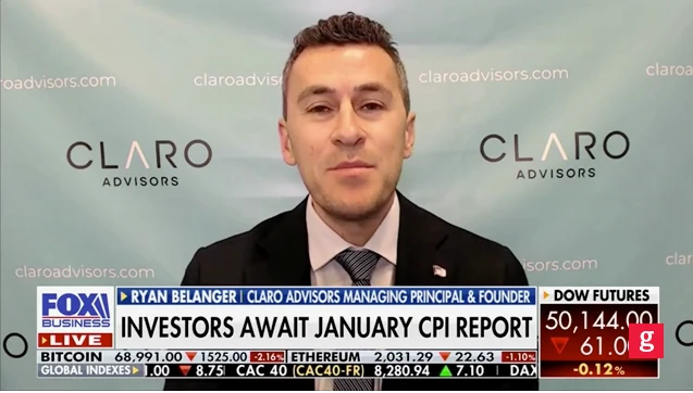 Ryan Belanger Appears on FBN's Mornings with Maria Bartiromo to Discuss Markets