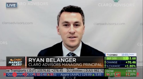 Ryan Belanger, Claro Advisors founder, joins CNBC Live on 'The Exchange'  12/29/2022