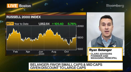 Ryan Belanger Live on Bloomberg Sunday December 3th 2023 