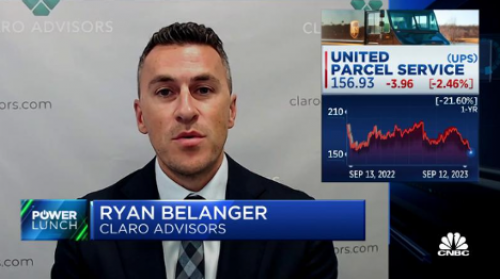 Ryan Belanger Live on CNBC Thursday September 14th 2023 
